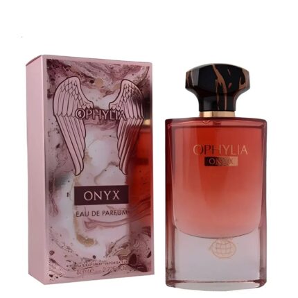 Ophylia Onyx Perfume 80ml EDP by Fragrance World.Inspired by “Olympea Flower”