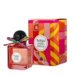 Twilight de Parfum Intense 100ml EDP by Fragrance World – an Oriental Floral unisex fragrance with pink pepper, rose and patchouli, ideal for autumn and winter evenings.
